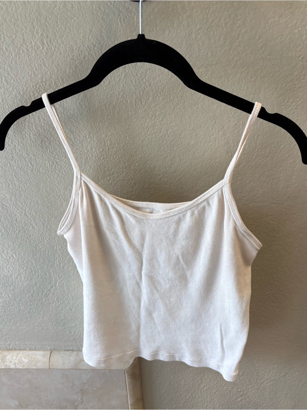 Brandy Melville White Spaghetti Strap Camisole